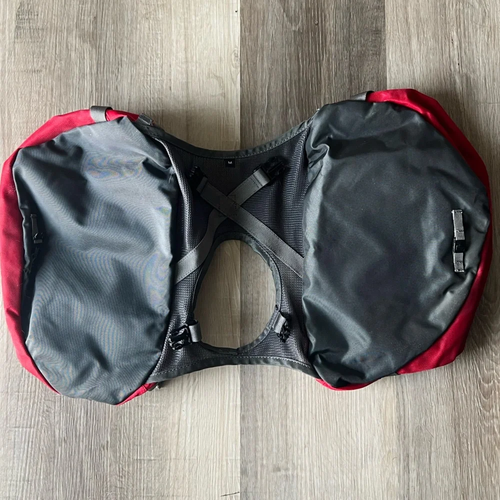 RuffWear Red Crimson Palisades Pack Dog Pack size Medium